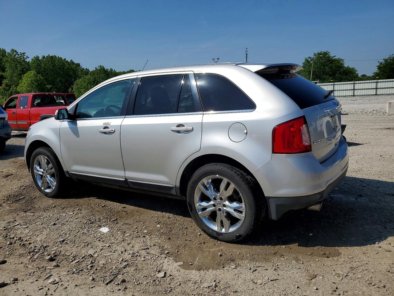 2011 Ford Edge Limited Silver vin: 2FMDK3KCXBBB35651