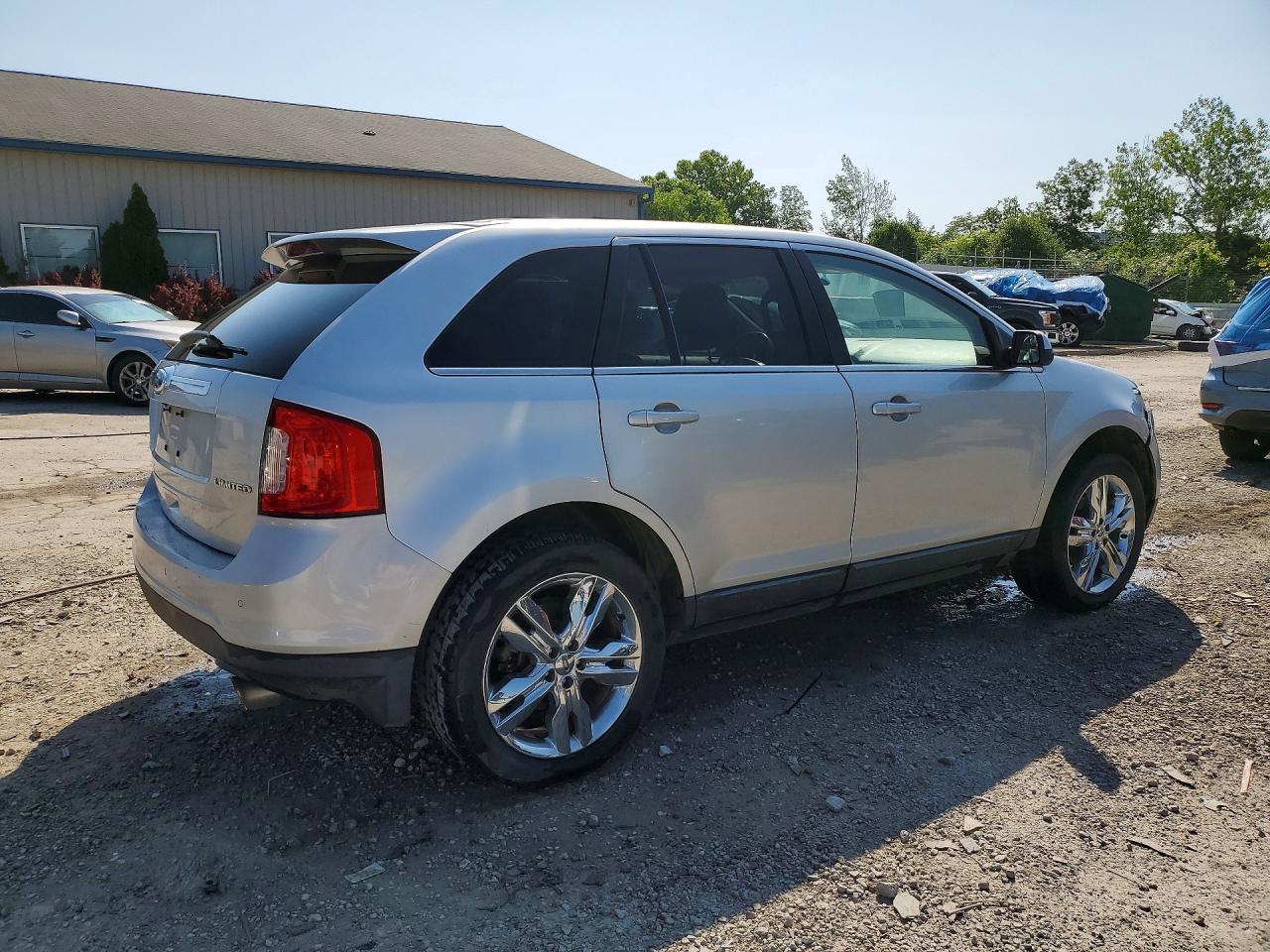 2011 Ford Edge Limited Silver vin: 2FMDK3KCXBBB35651