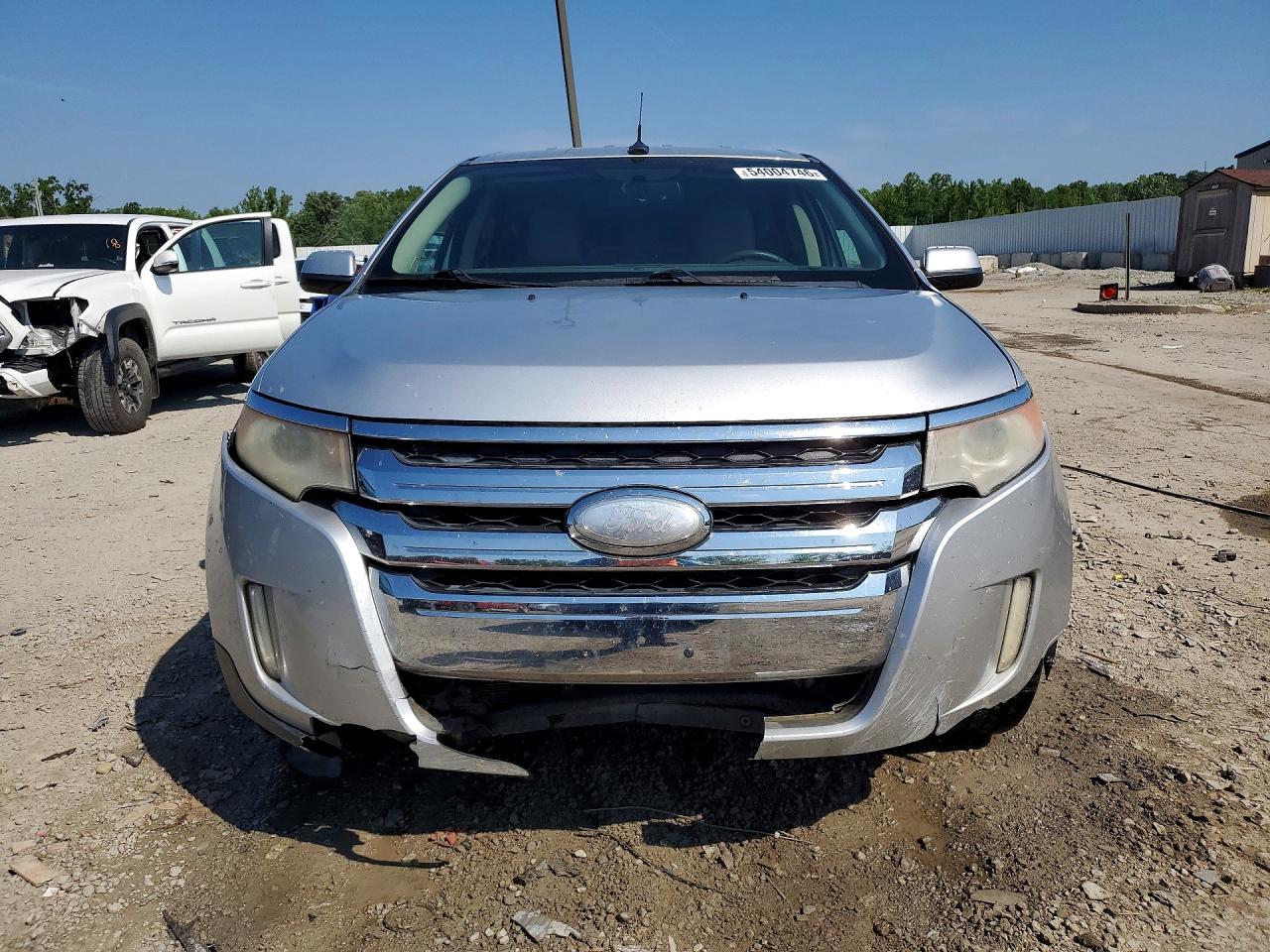 2011 Ford Edge Limited Silver vin: 2FMDK3KCXBBB35651