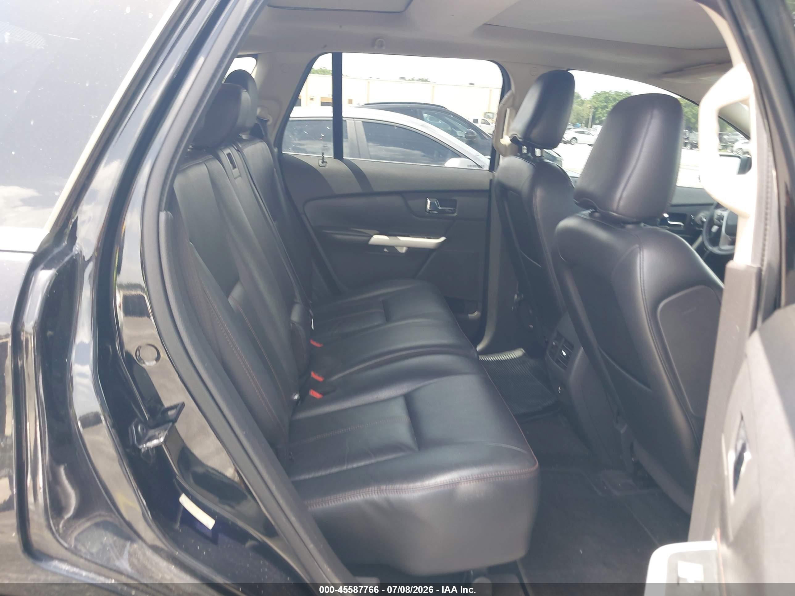 2011 Ford Edge Limited Black vin: 2FMDK3KCXBBB50246