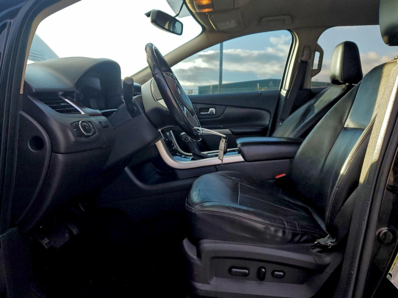 2012 Ford Edge Limited Black vin: 2FMDK3KCXCBA04723