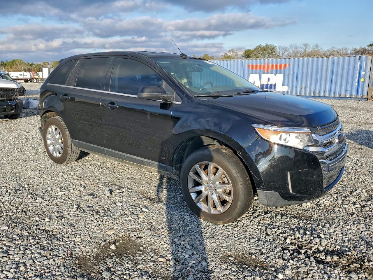 2012 Ford Edge Limited Black vin: 2FMDK3KCXCBA04723
