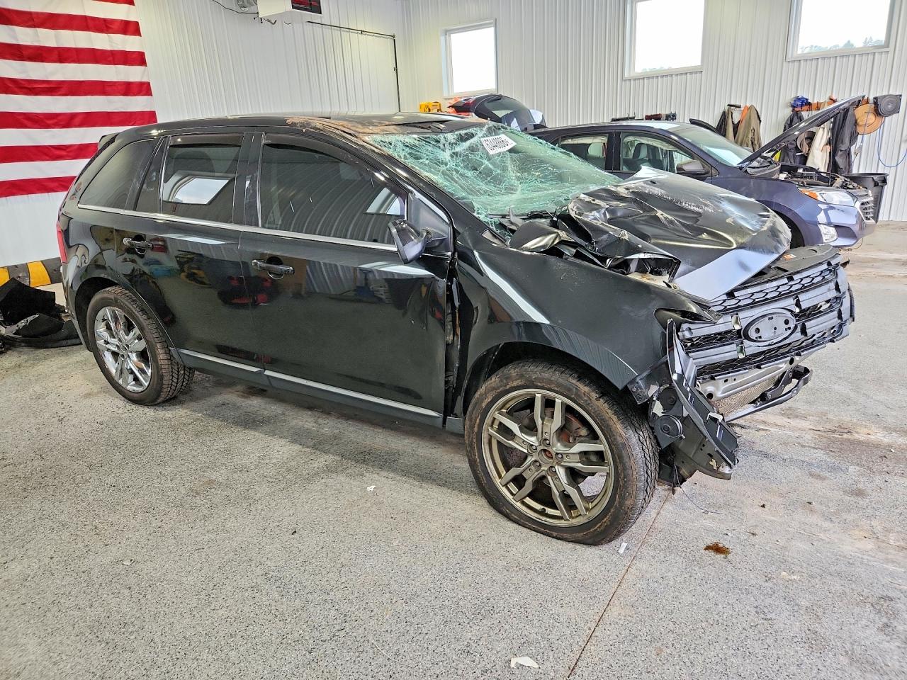 2012 Ford Edge Limited Charcoal vin: 2FMDK3KCXCBA52545