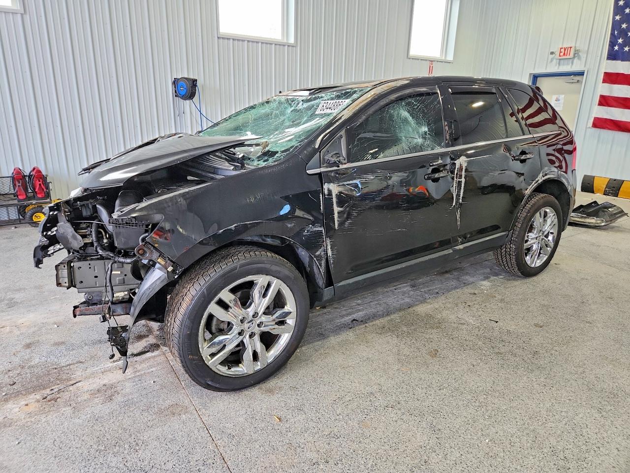 2012 Ford Edge Limited Charcoal vin: 2FMDK3KCXCBA52545