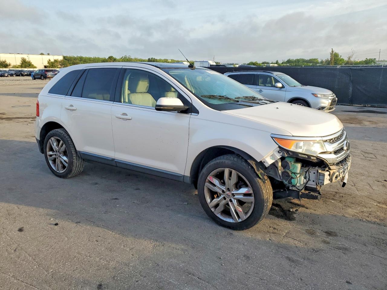2013 Ford Edge Limited Белый vin: 2FMDK3KCXDBA06263