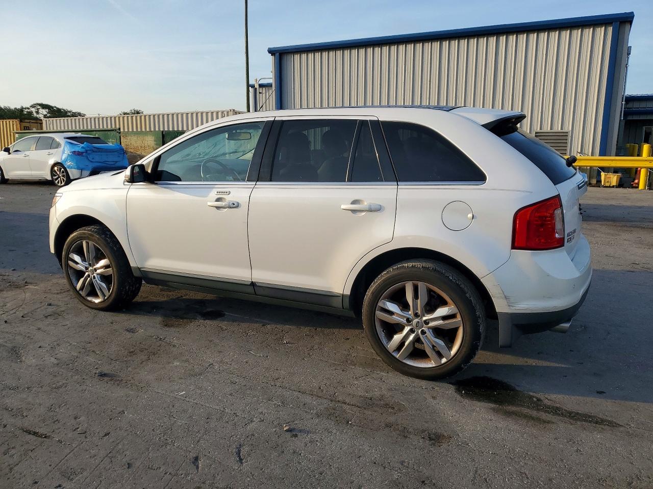 2013 Ford Edge Limited Белый vin: 2FMDK3KCXDBA06263