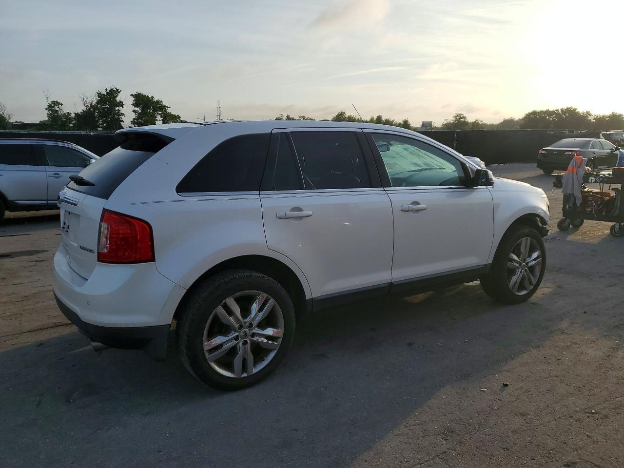 2013 Ford Edge Limited Белый vin: 2FMDK3KCXDBA06263