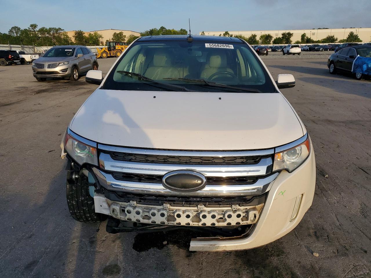 2013 Ford Edge Limited Белый vin: 2FMDK3KCXDBA06263