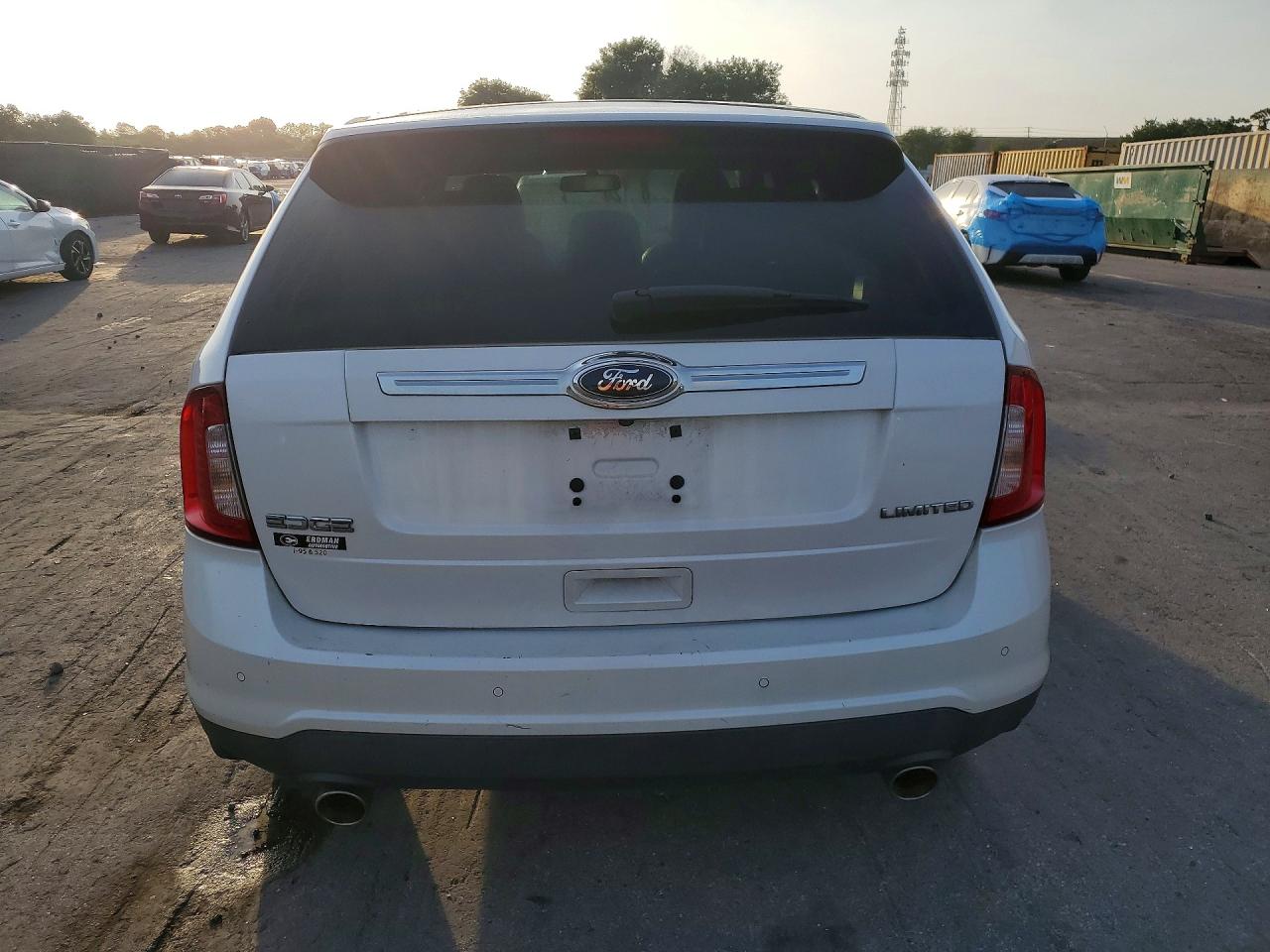 2013 Ford Edge Limited Белый vin: 2FMDK3KCXDBA06263