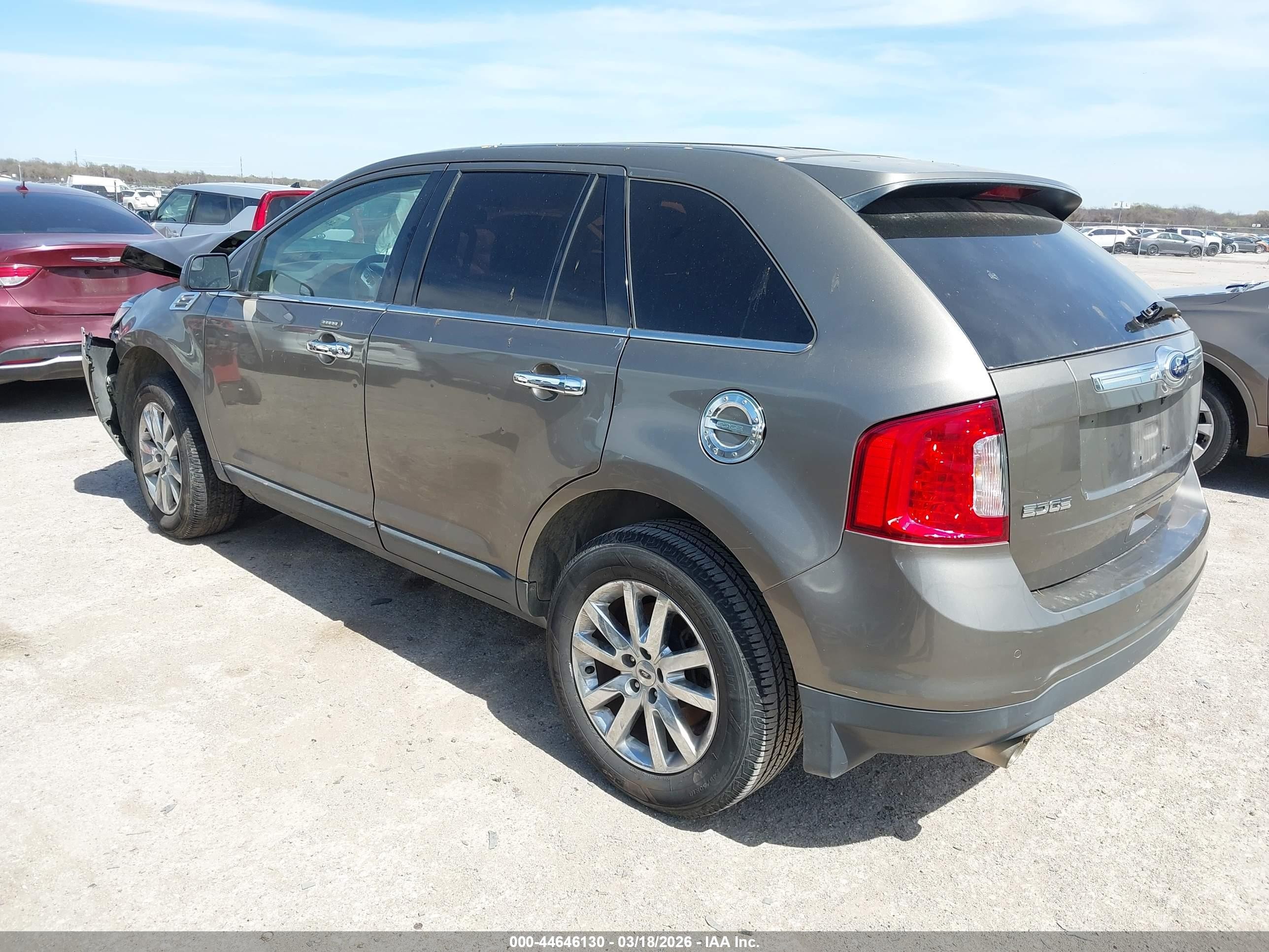 2013 Ford Edge Limited Gold vin: 2FMDK3KCXDBA08126