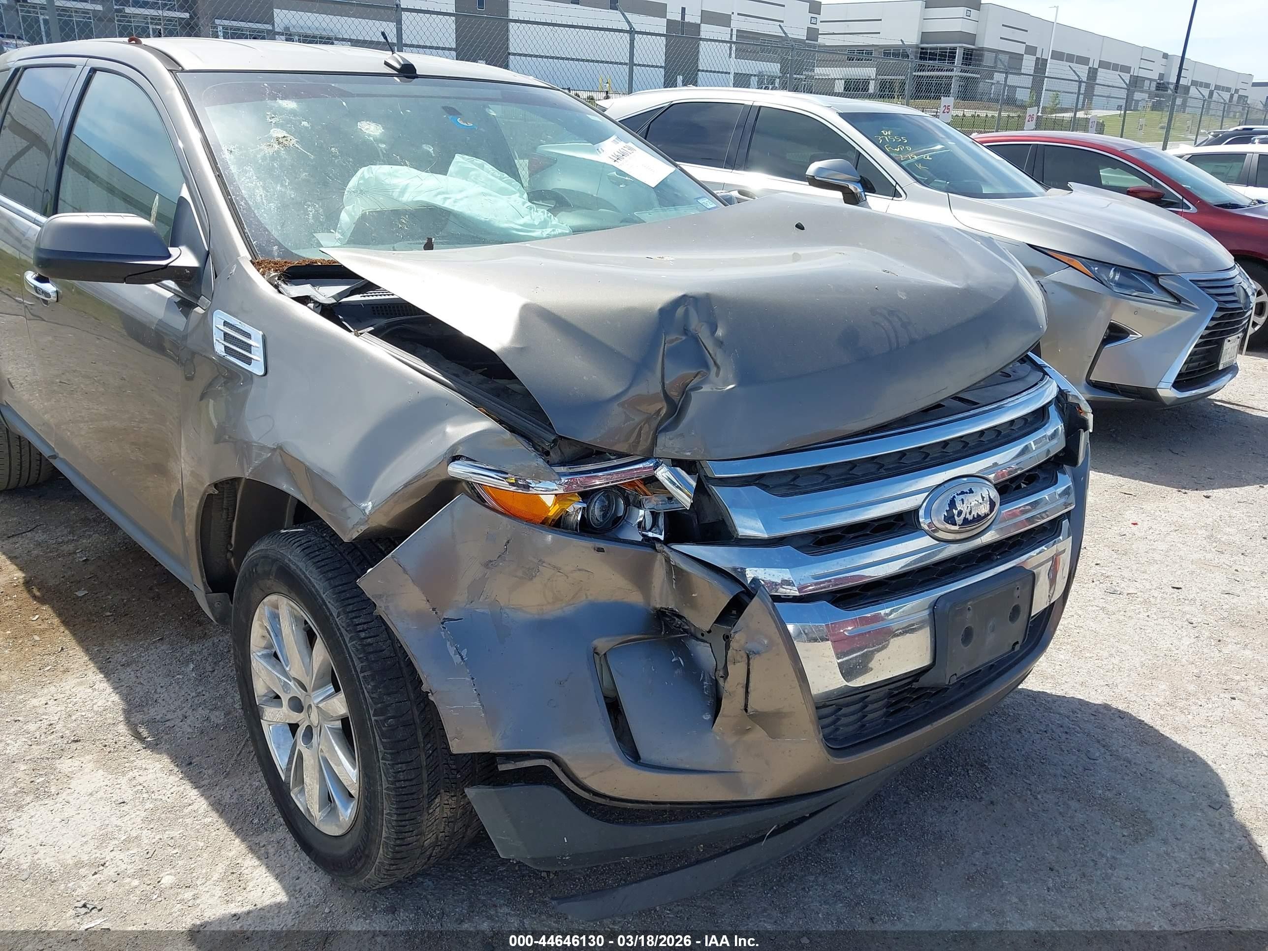 2013 Ford Edge Limited Gold vin: 2FMDK3KCXDBA08126