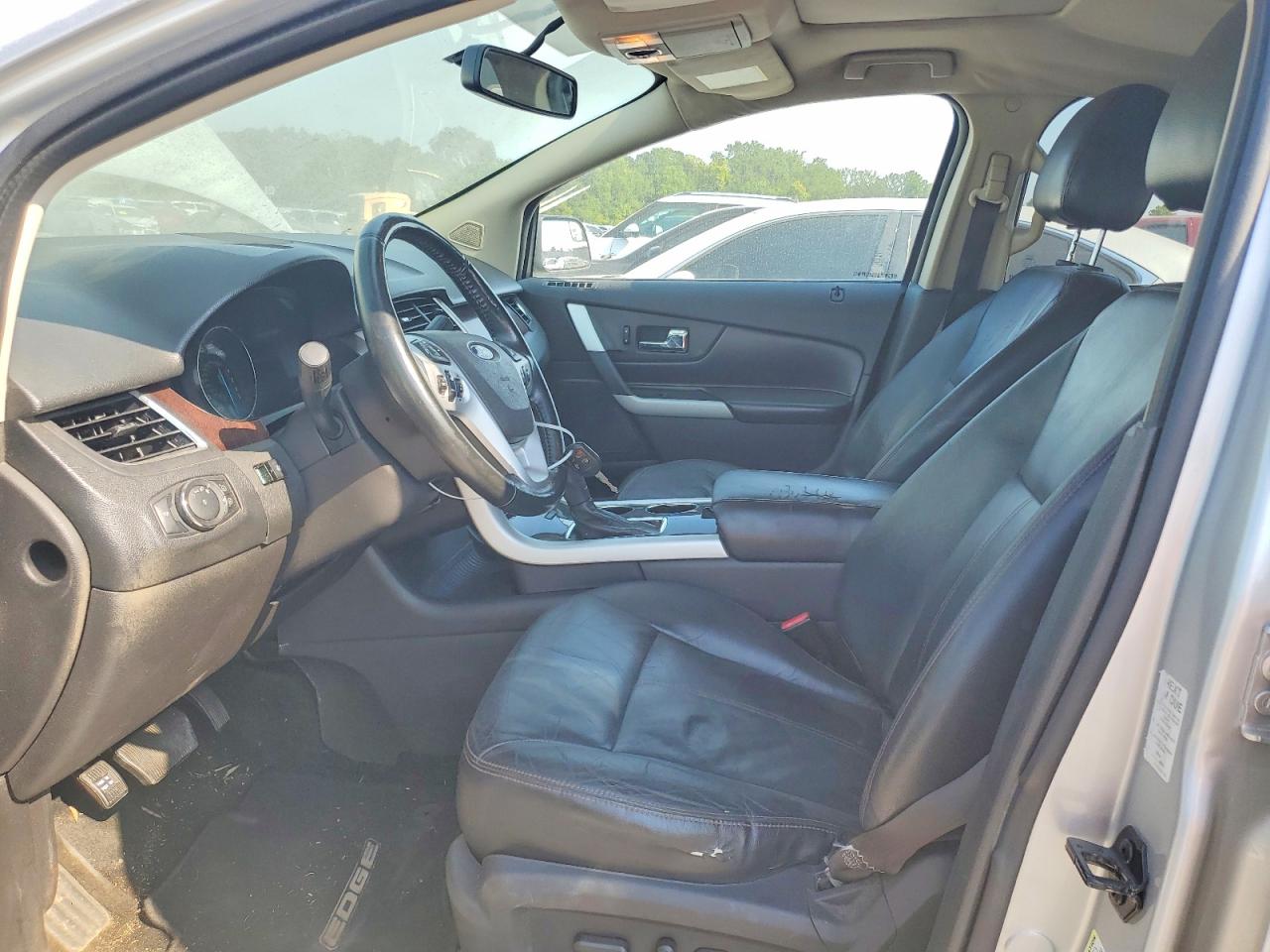 2013 Ford Edge Limited Silver vin: 2FMDK3KCXDBA13858