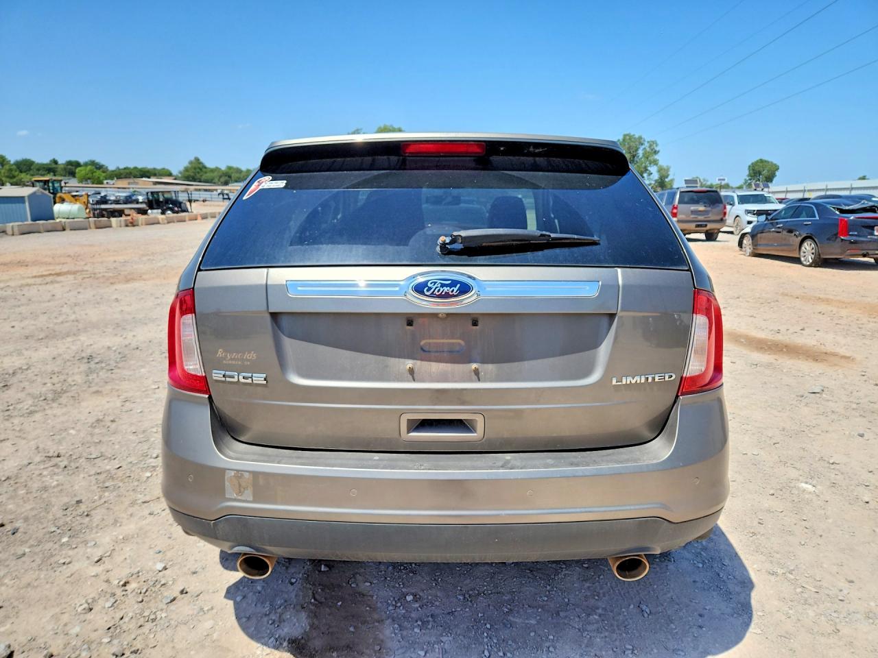 2013 Ford Edge Limited Tan vin: 2FMDK3KCXDBA80279