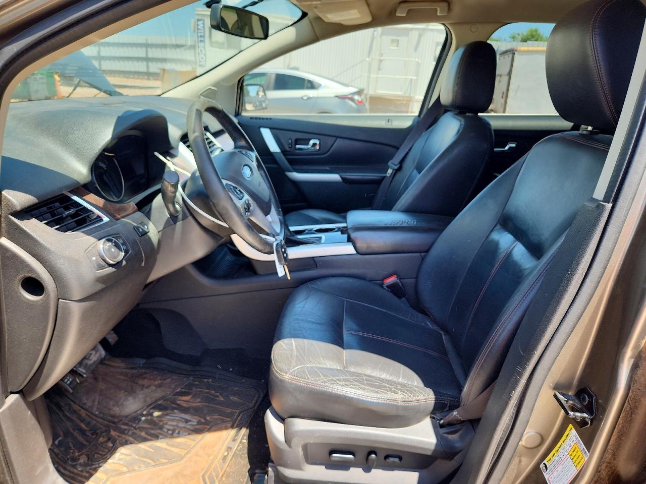2013 Ford Edge Limited Tan vin: 2FMDK3KCXDBA80279