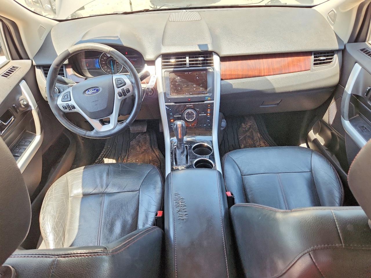 2013 Ford Edge Limited Tan vin: 2FMDK3KCXDBA80279