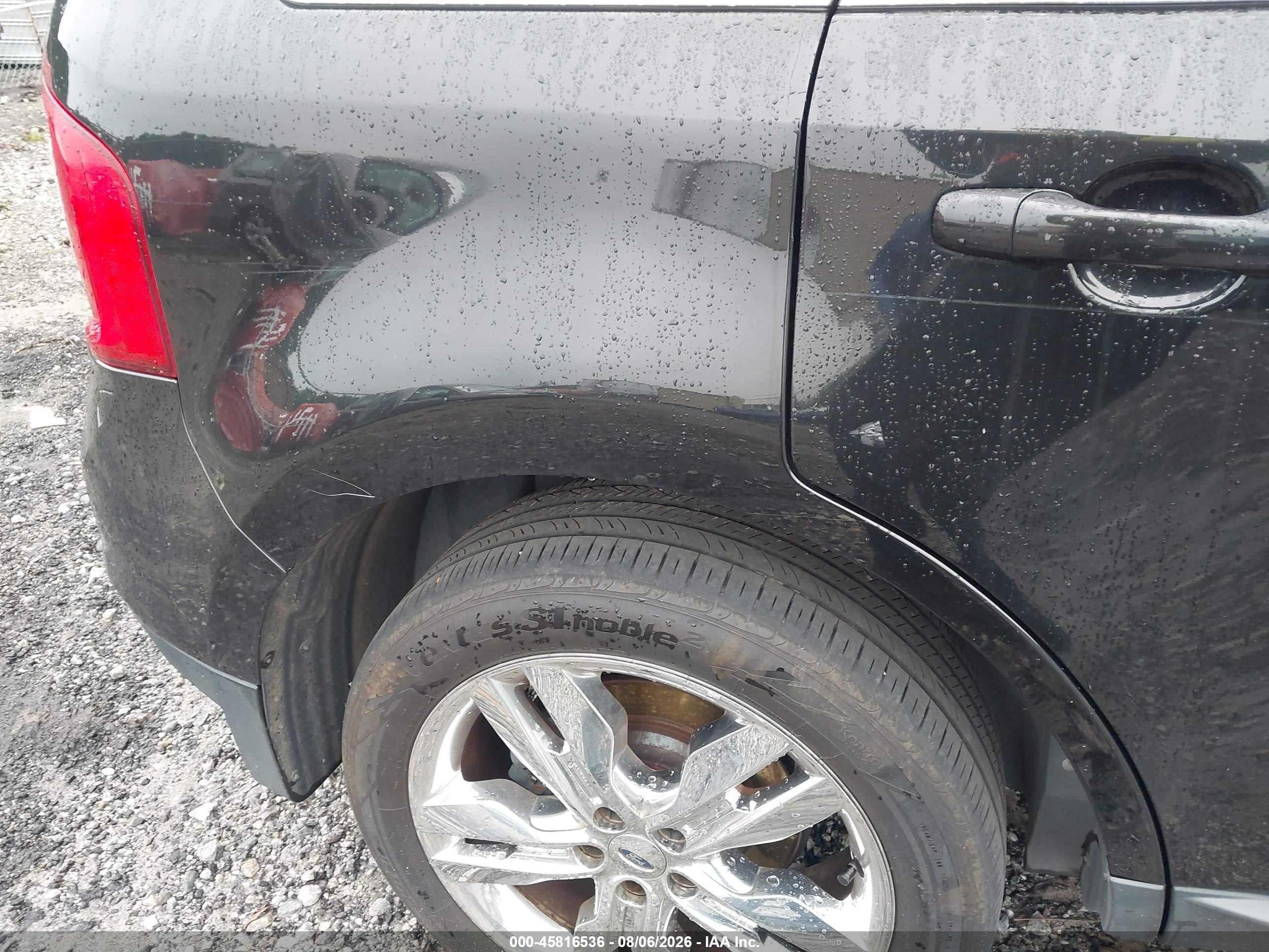 2013 Ford Edge Limited Black vin: 2FMDK3KCXDBB69009