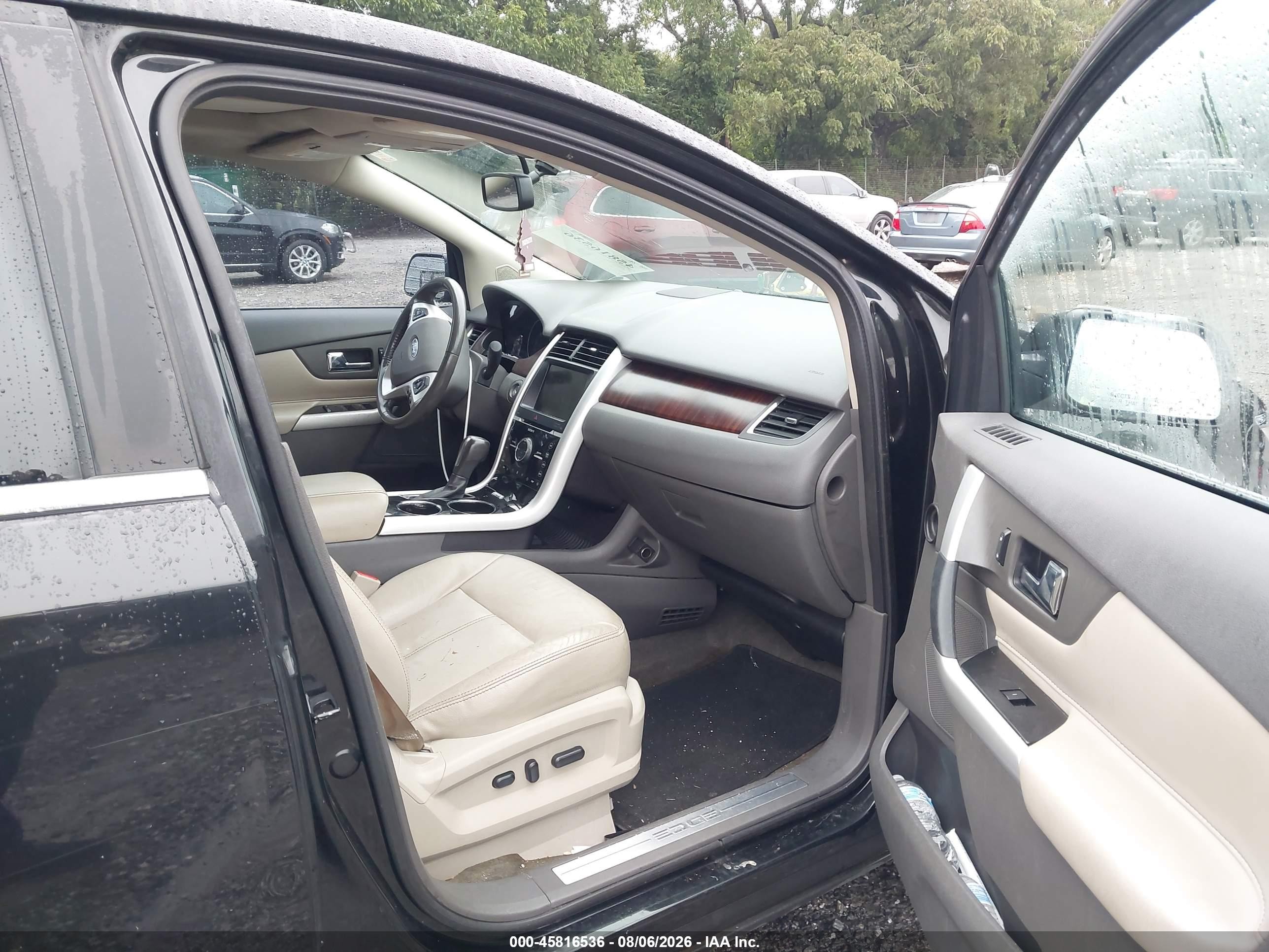2013 Ford Edge Limited Black vin: 2FMDK3KCXDBB69009
