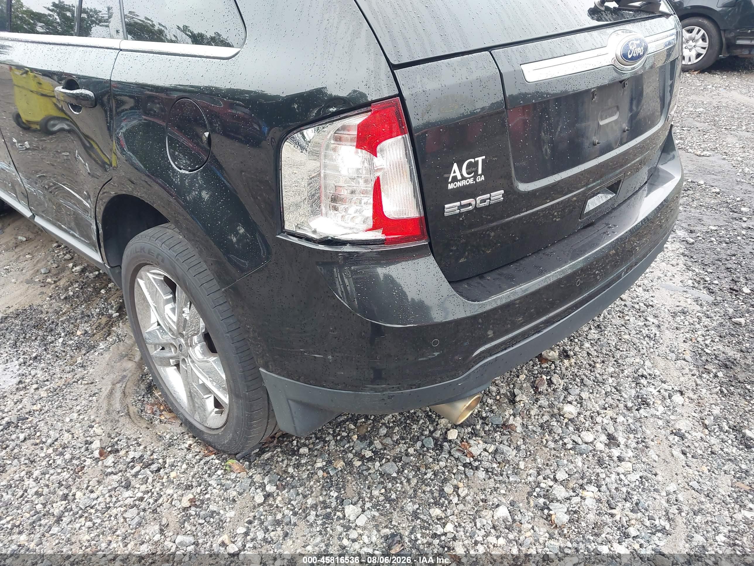 2013 Ford Edge Limited Black vin: 2FMDK3KCXDBB69009