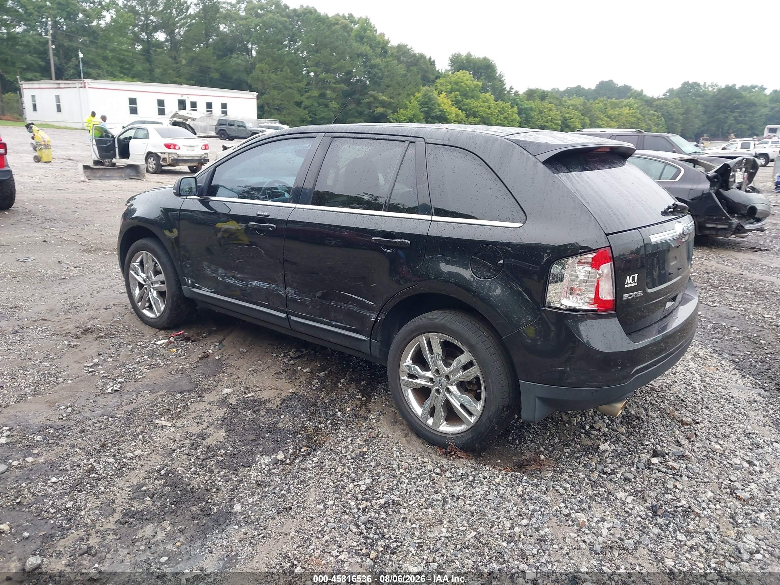 2013 Ford Edge Limited Black vin: 2FMDK3KCXDBB69009