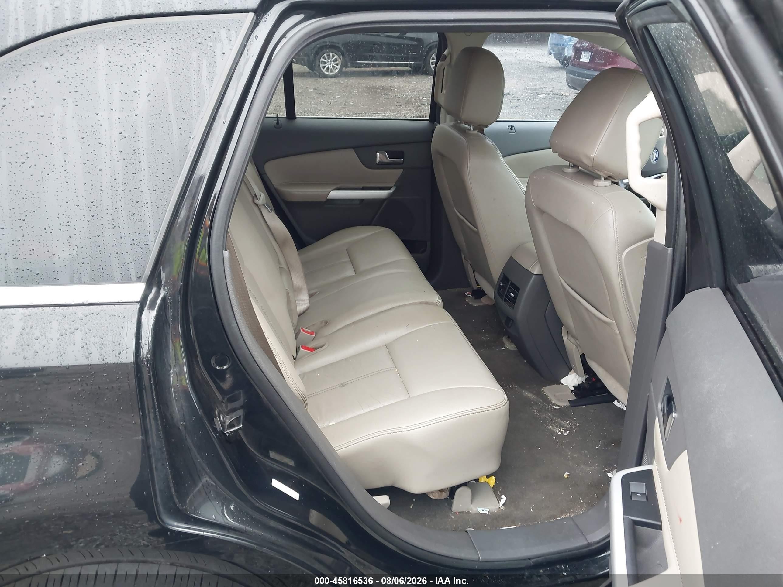 2013 Ford Edge Limited Black vin: 2FMDK3KCXDBB69009