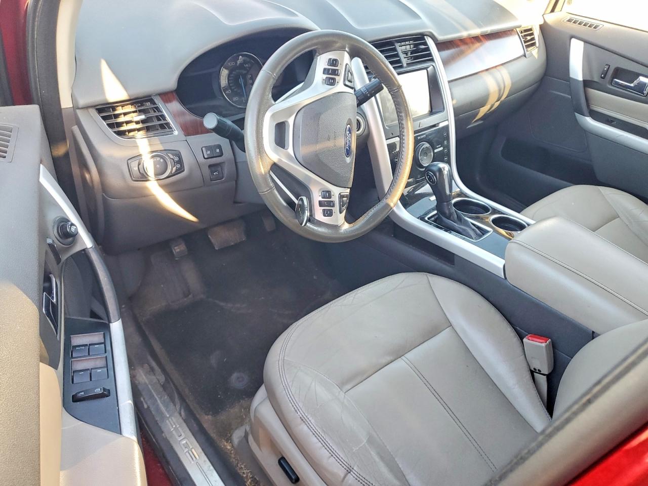2013 Ford Edge Maroon vin: 2FMDK3KCXDBC05300