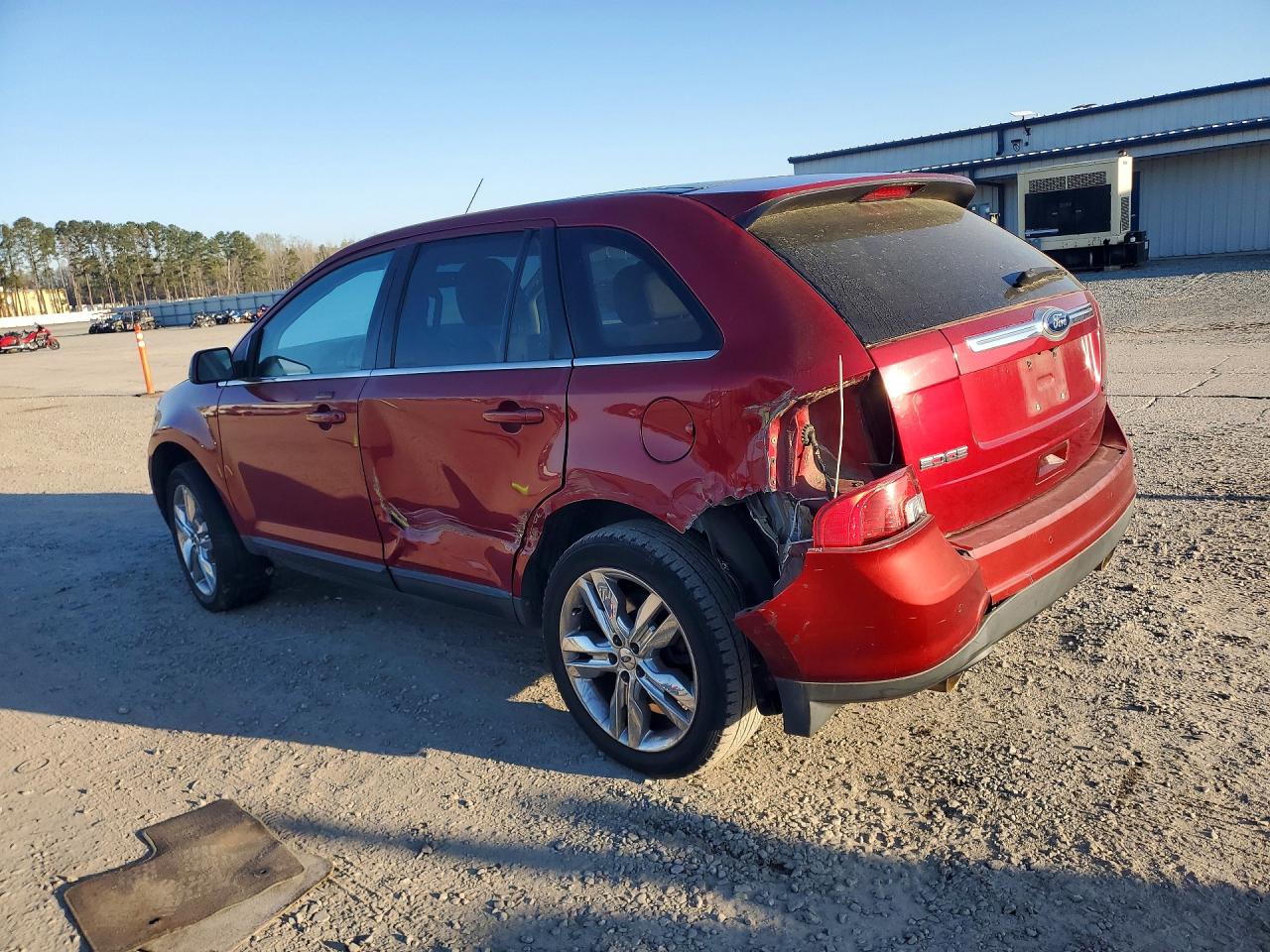 2013 Ford Edge Maroon vin: 2FMDK3KCXDBC05300