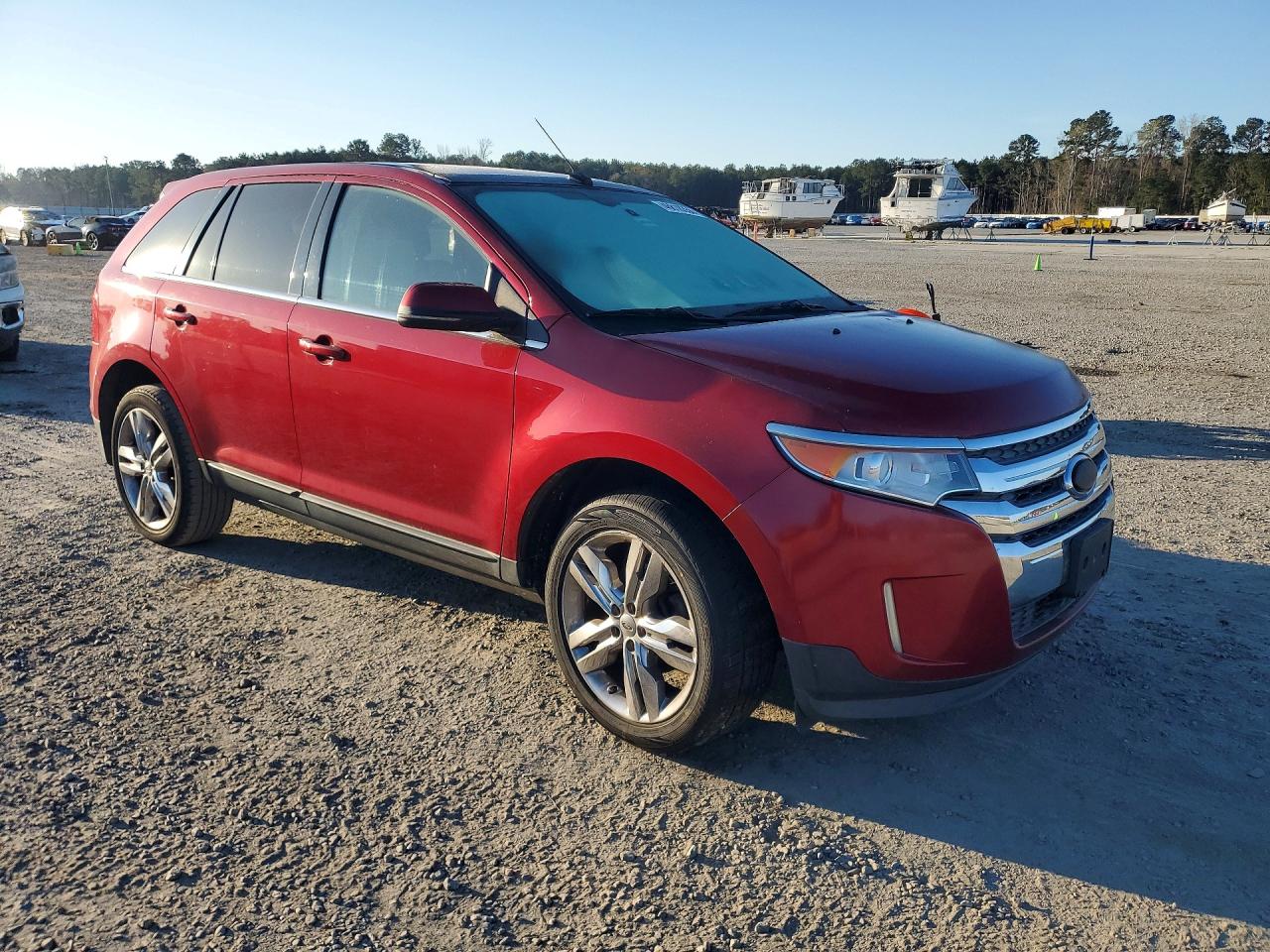 2013 Ford Edge Maroon vin: 2FMDK3KCXDBC05300