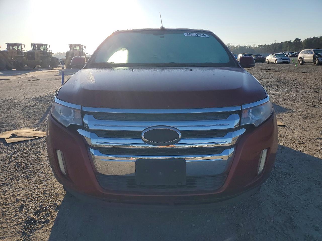 2013 Ford Edge Maroon vin: 2FMDK3KCXDBC05300