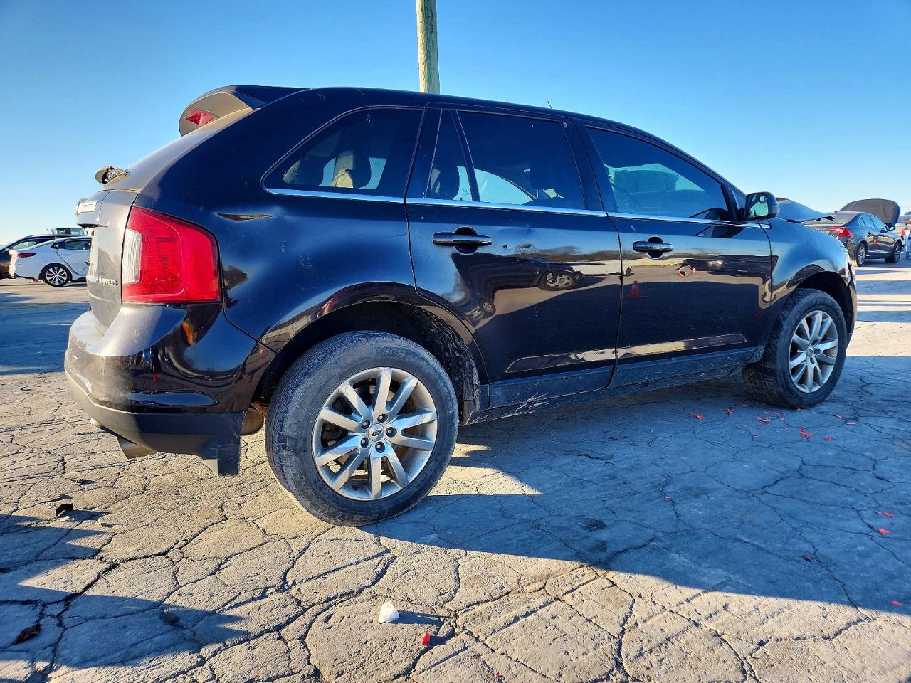 2013 Ford Edge Limited Brown vin: 2FMDK3KCXDBC92373