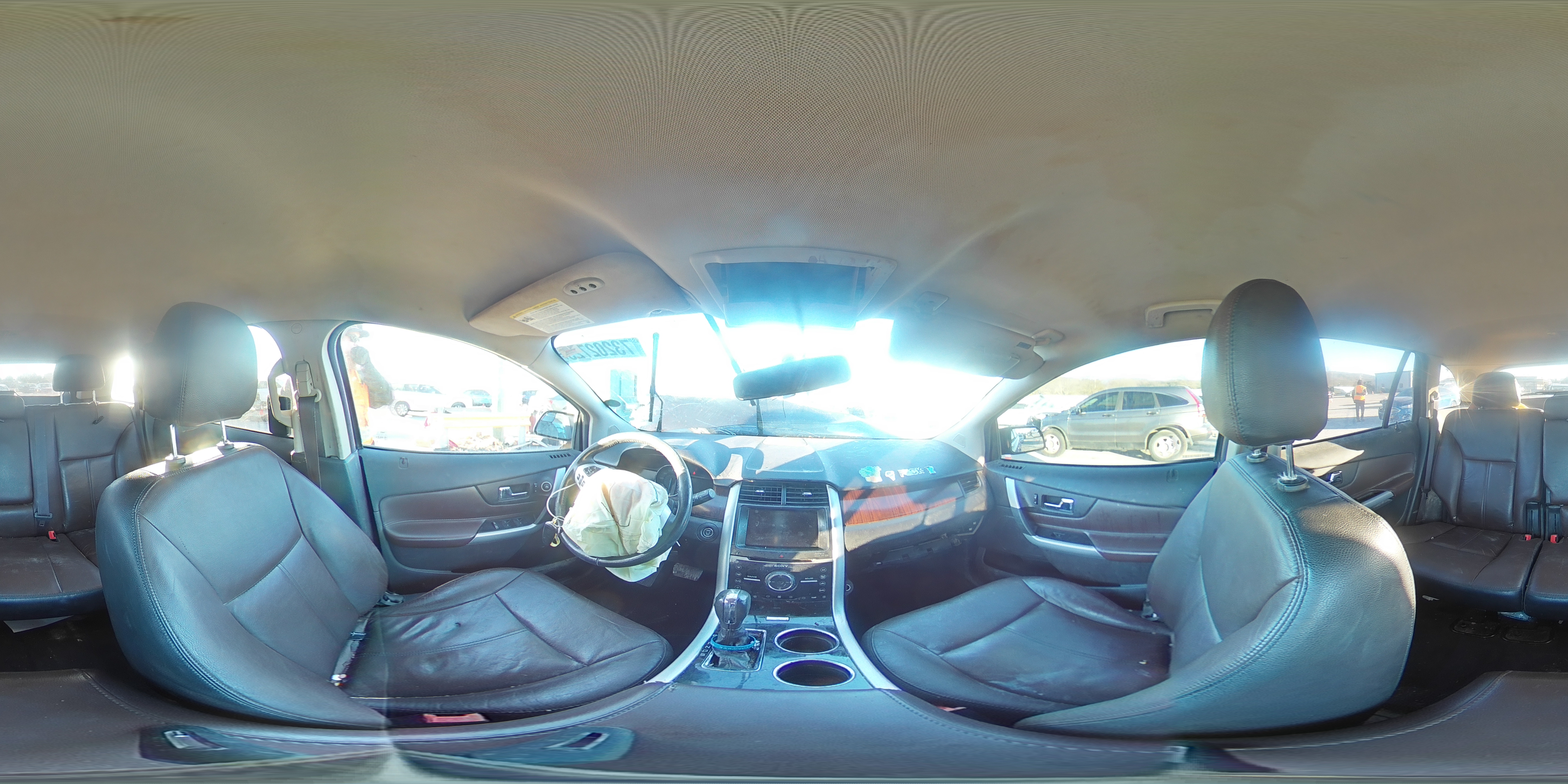 2013 Ford Edge Limited Brown vin: 2FMDK3KCXDBC92373
