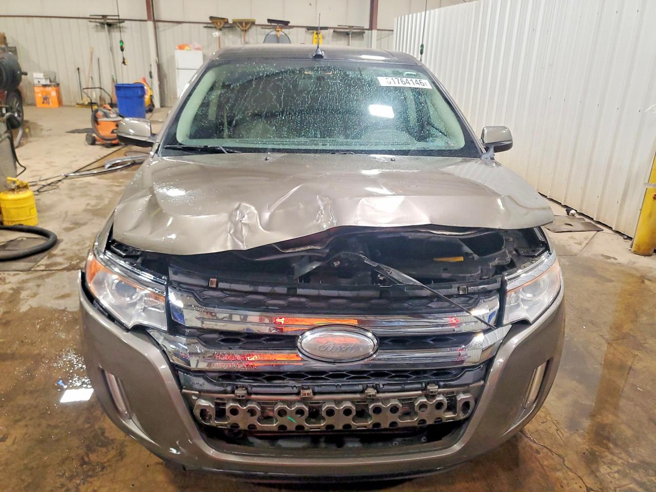 2013 Ford Edge Limited Tan vin: 2FMDK3KCXDBE30316