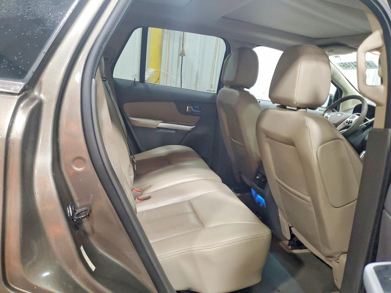 2013 Ford Edge Limited Tan vin: 2FMDK3KCXDBE30316