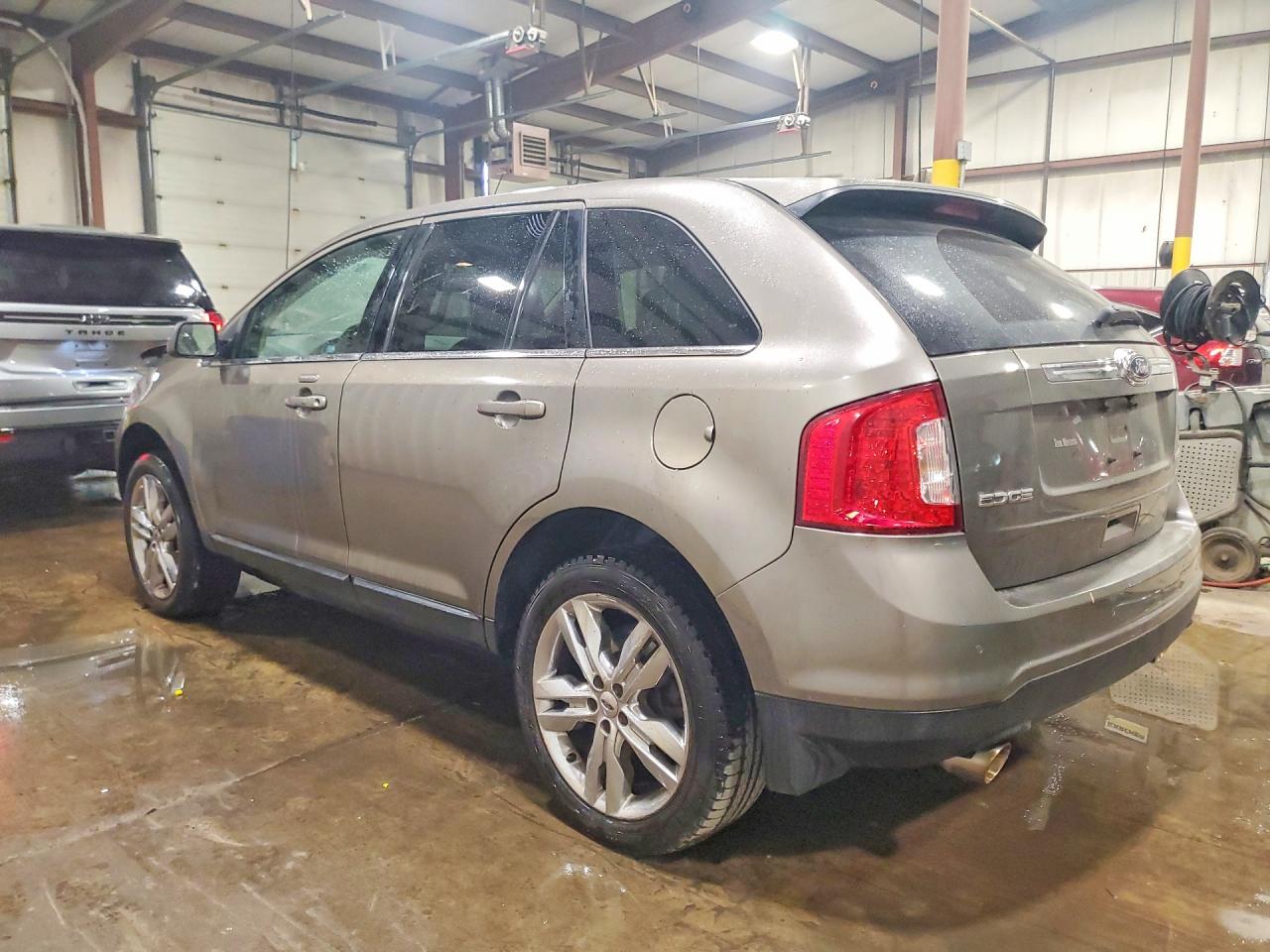 2013 Ford Edge Limited Tan vin: 2FMDK3KCXDBE30316