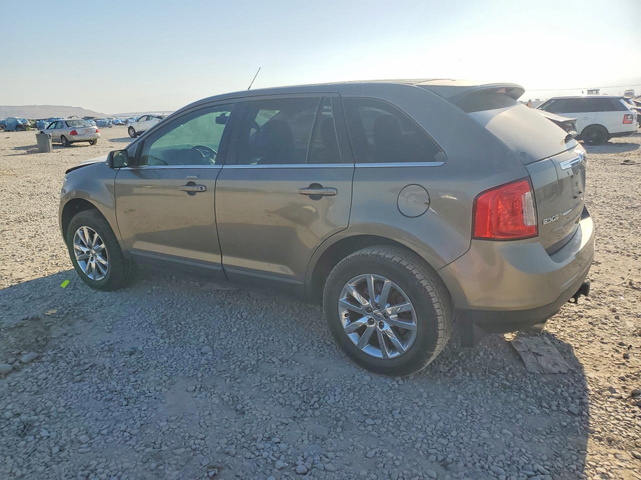 2014 Ford Edge Limited Gray vin: 2FMDK3KCXEBA07172