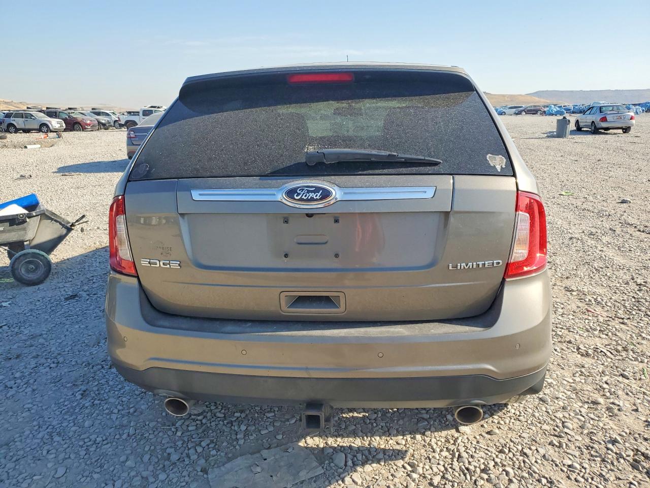 2014 Ford Edge Limited Gray vin: 2FMDK3KCXEBA07172