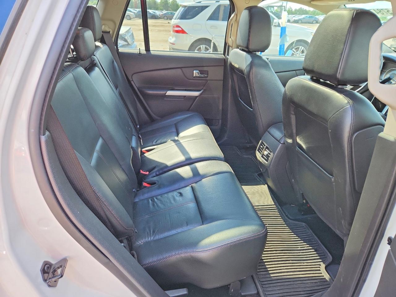 2014 Ford Edge Limited White vin: 2FMDK3KCXEBA08693
