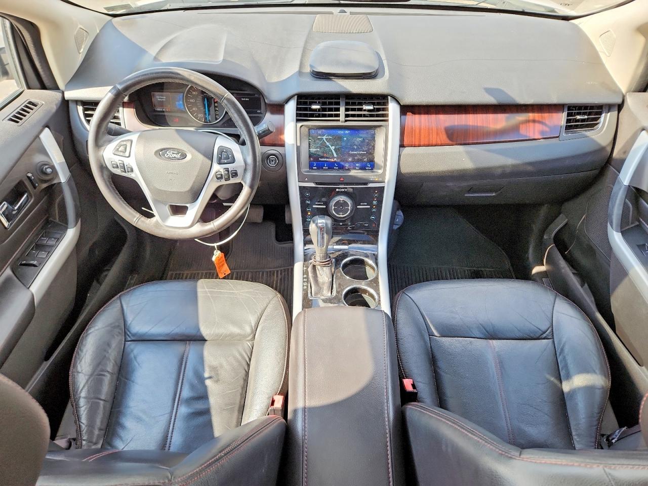 2014 Ford Edge Limited White vin: 2FMDK3KCXEBA08693