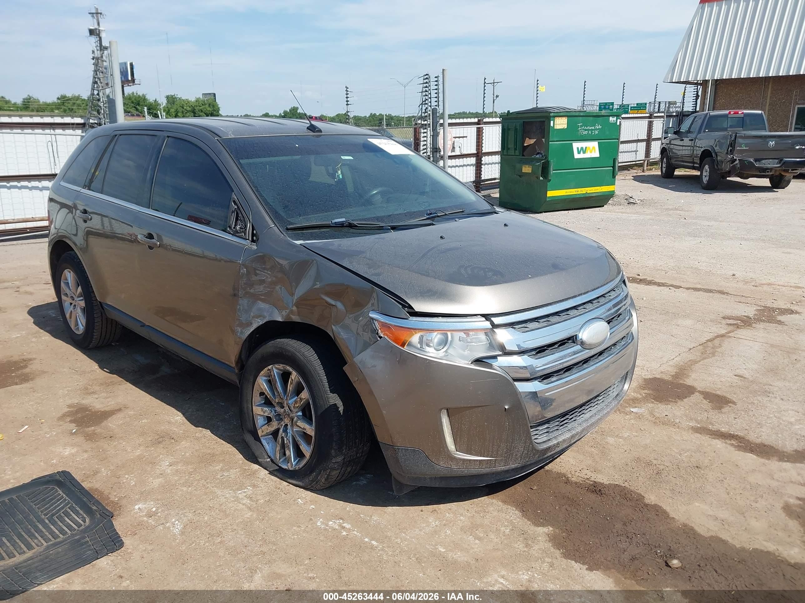 2014 Ford Edge Limited Gold vin: 2FMDK3KCXEBA20388