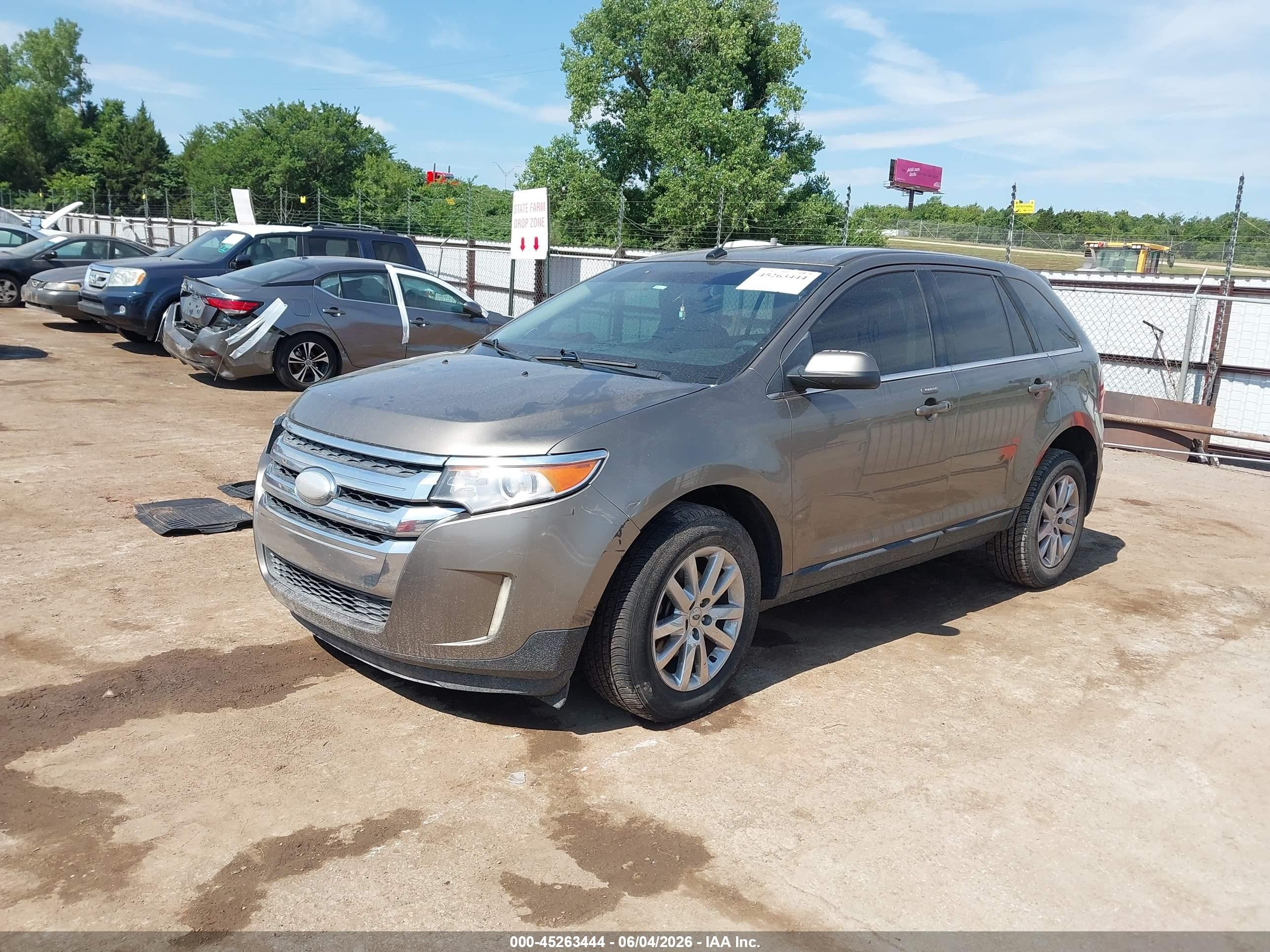 2014 Ford Edge Limited Gold vin: 2FMDK3KCXEBA20388