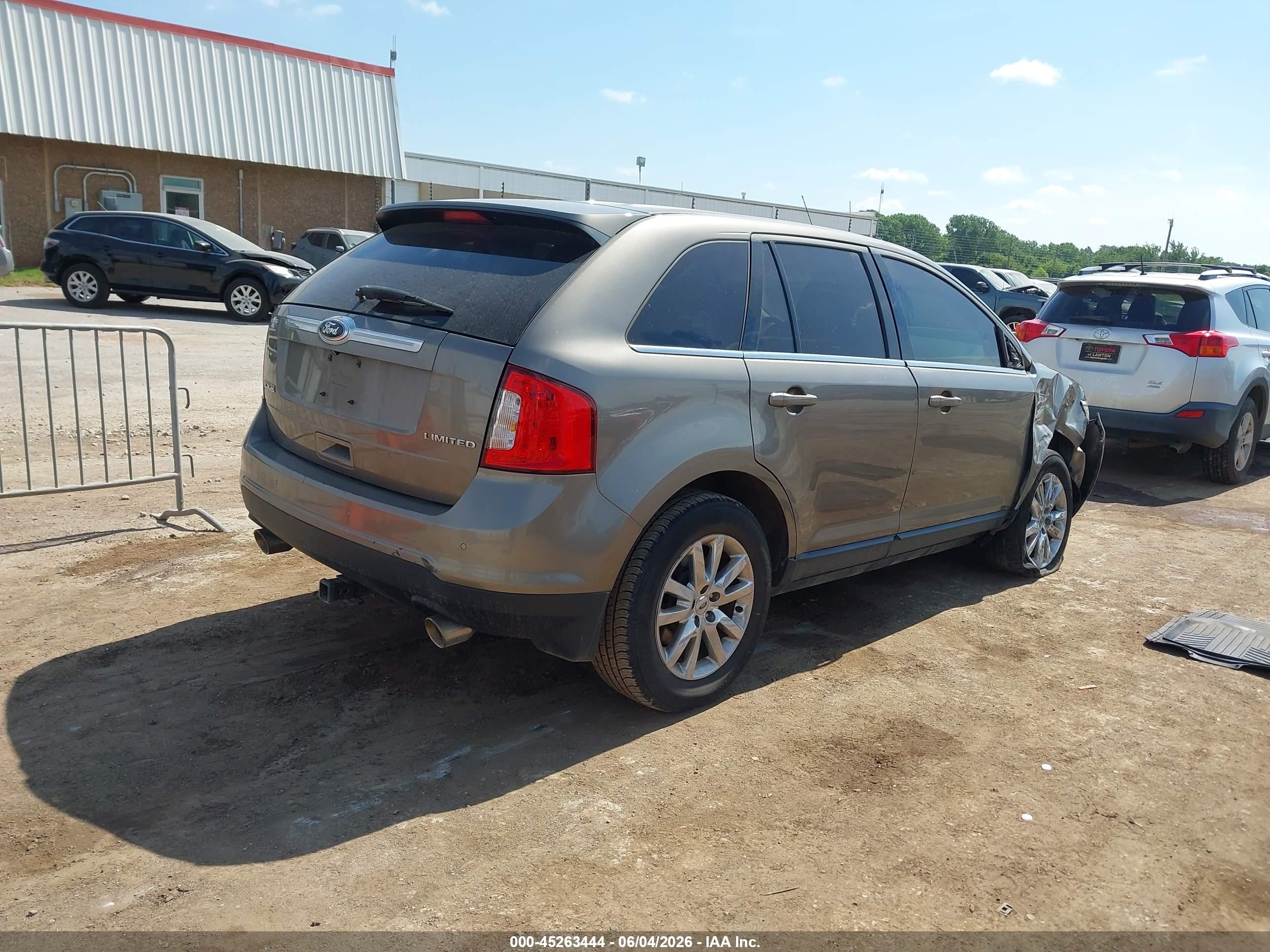 2014 Ford Edge Limited Gold vin: 2FMDK3KCXEBA20388