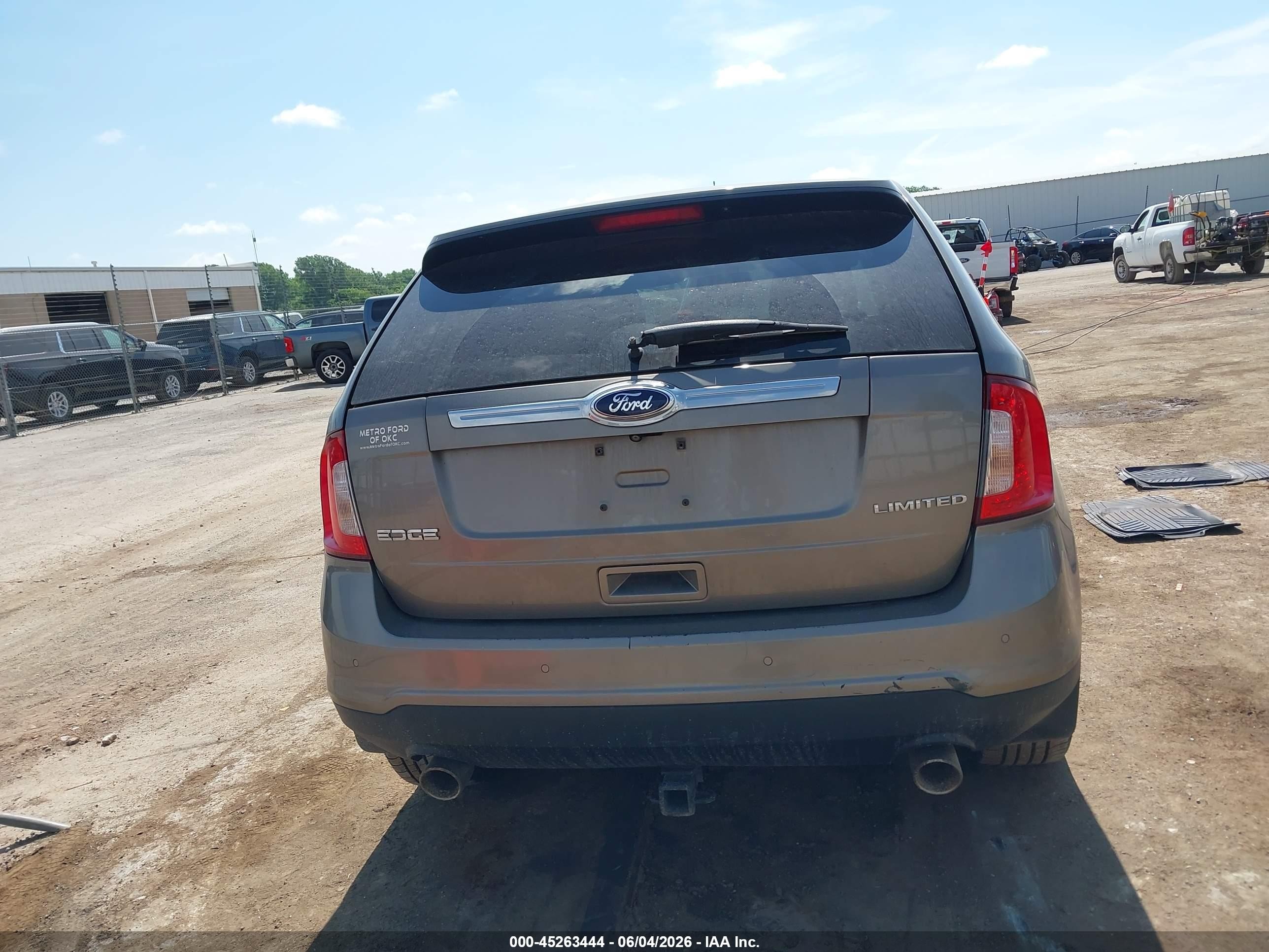 2014 Ford Edge Limited Gold vin: 2FMDK3KCXEBA20388