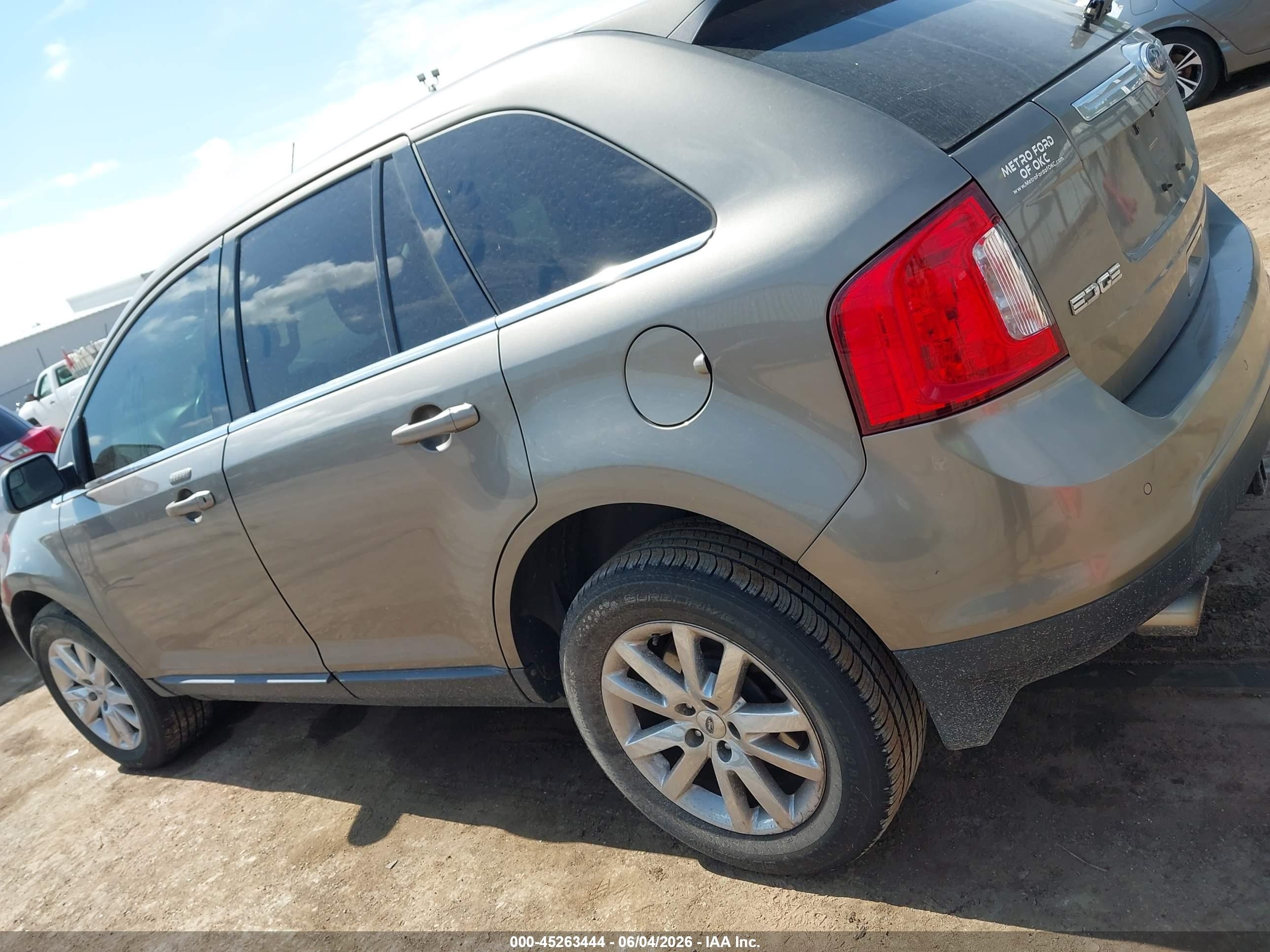 2014 Ford Edge Limited Gold vin: 2FMDK3KCXEBA20388