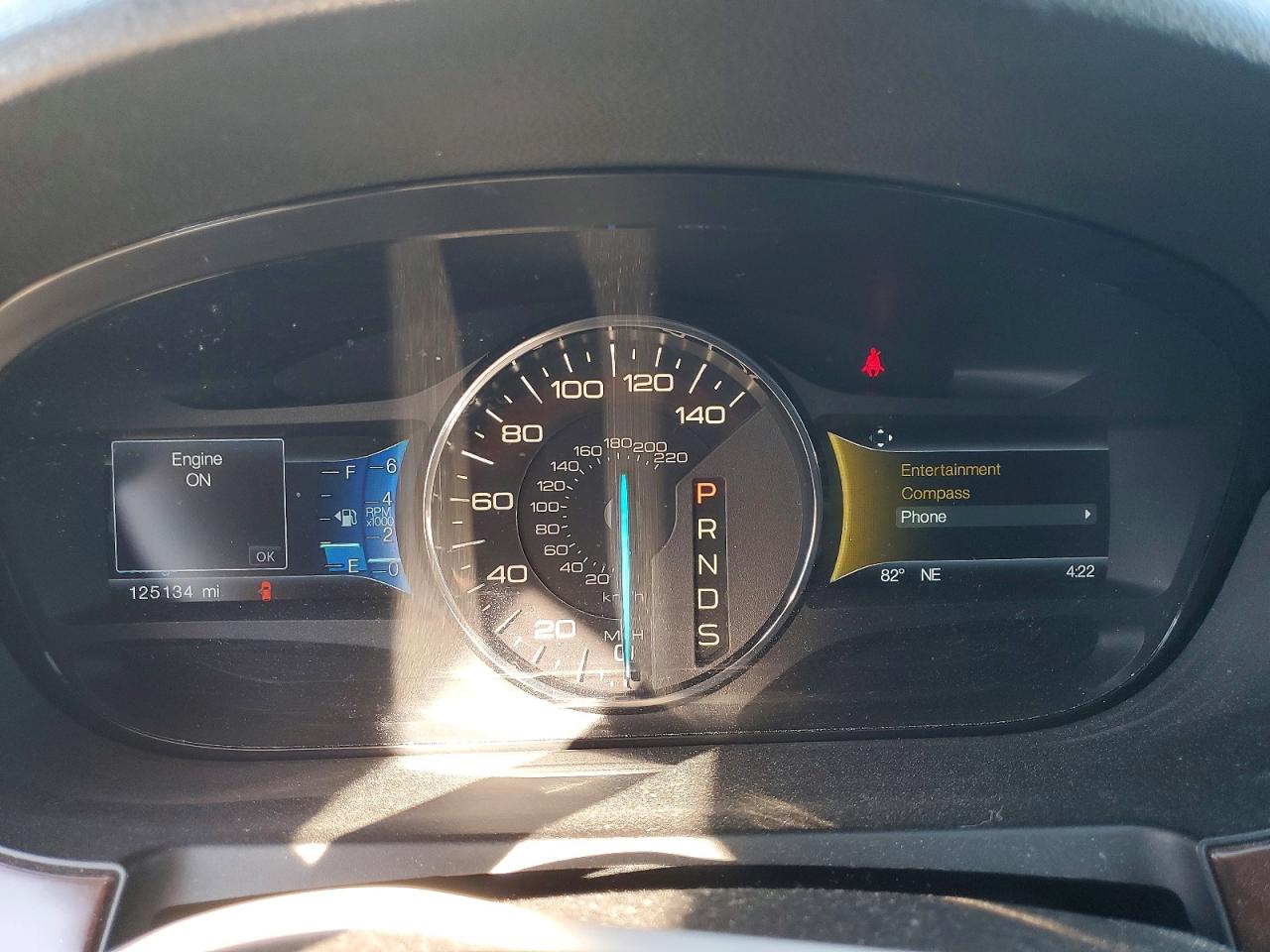 2014 Ford Edge Limited Серый vin: 2FMDK3KCXEBA30810