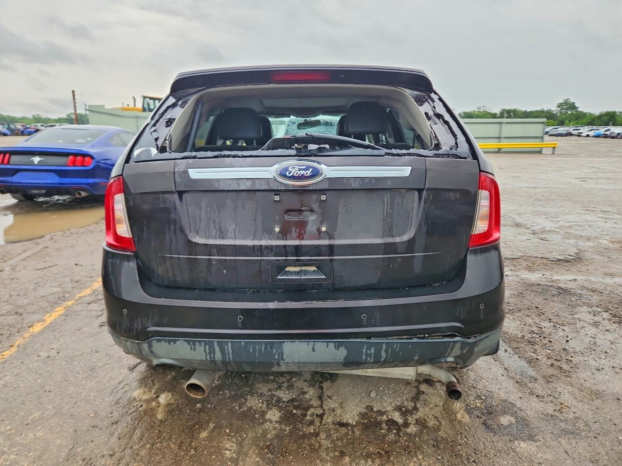 2014 Ford Edge Limited Brown vin: 2FMDK3KCXEBA32427