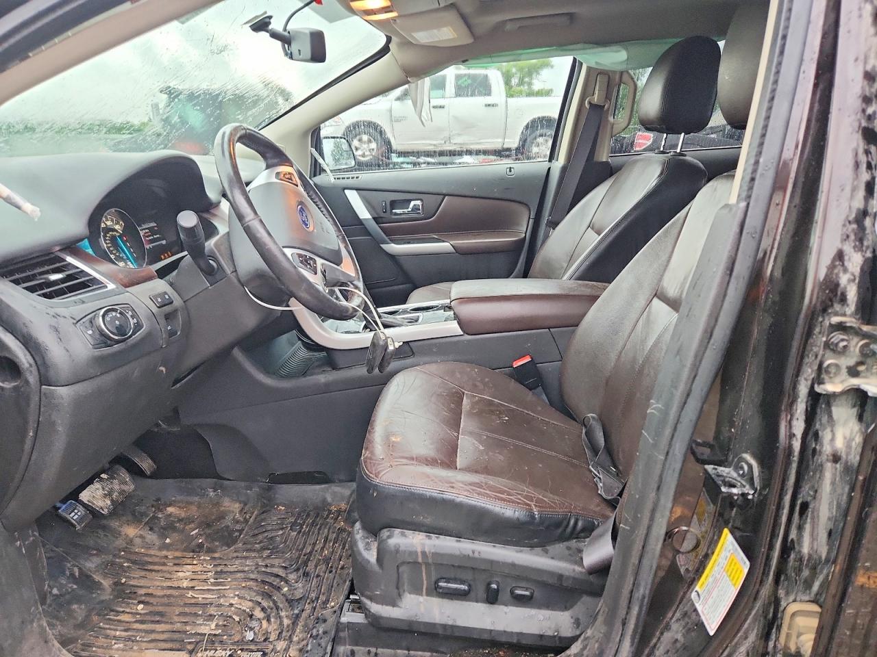 2014 Ford Edge Limited Brown vin: 2FMDK3KCXEBA32427