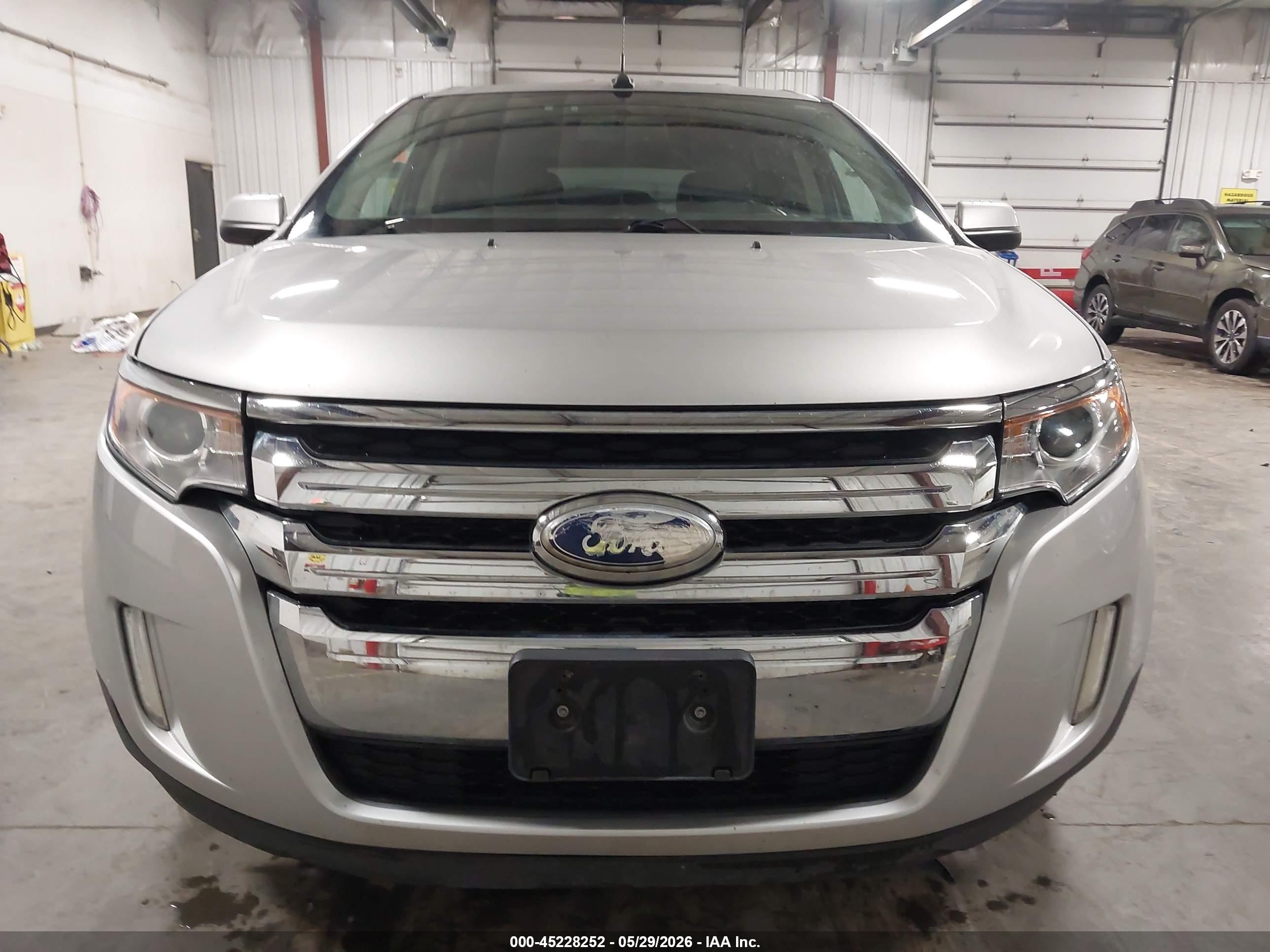 2014 Ford Edge Limited Silver vin: 2FMDK3KCXEBA38339