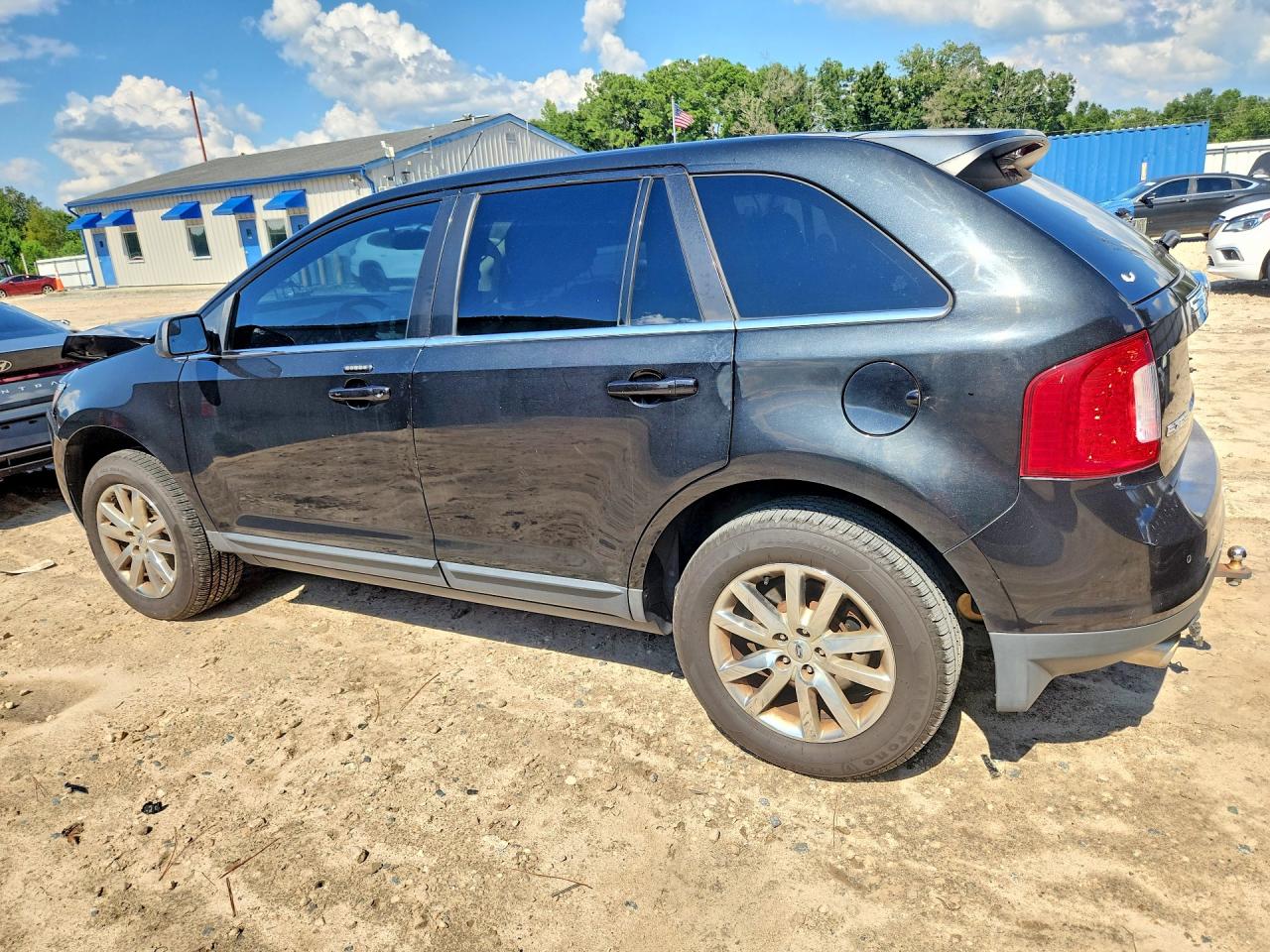 2014 Ford Edge Limited Black vin: 2FMDK3KCXEBA91140