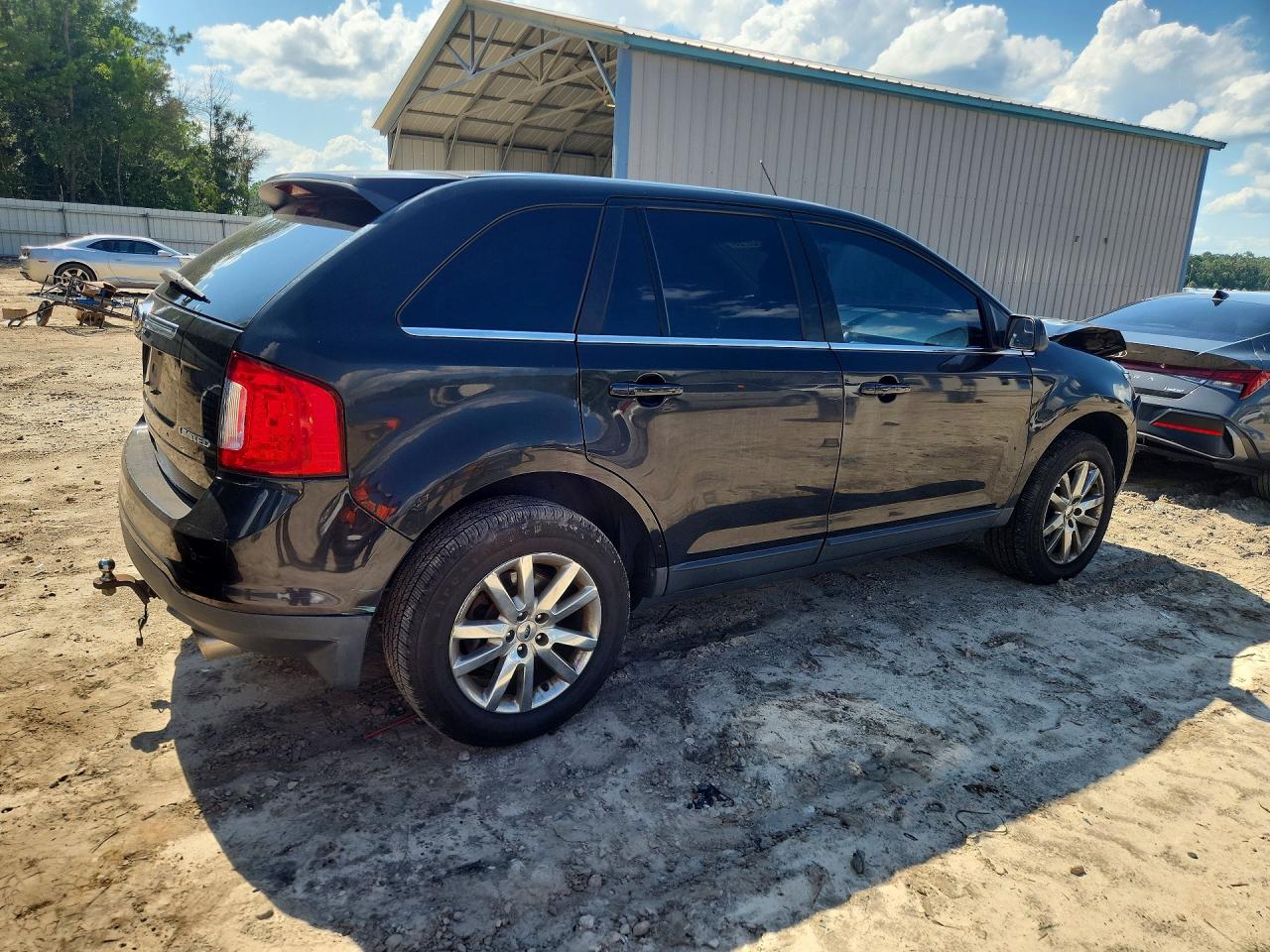 2014 Ford Edge Limited Black vin: 2FMDK3KCXEBA91140