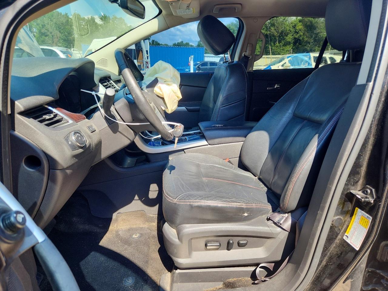 2014 Ford Edge Limited Black vin: 2FMDK3KCXEBA91140