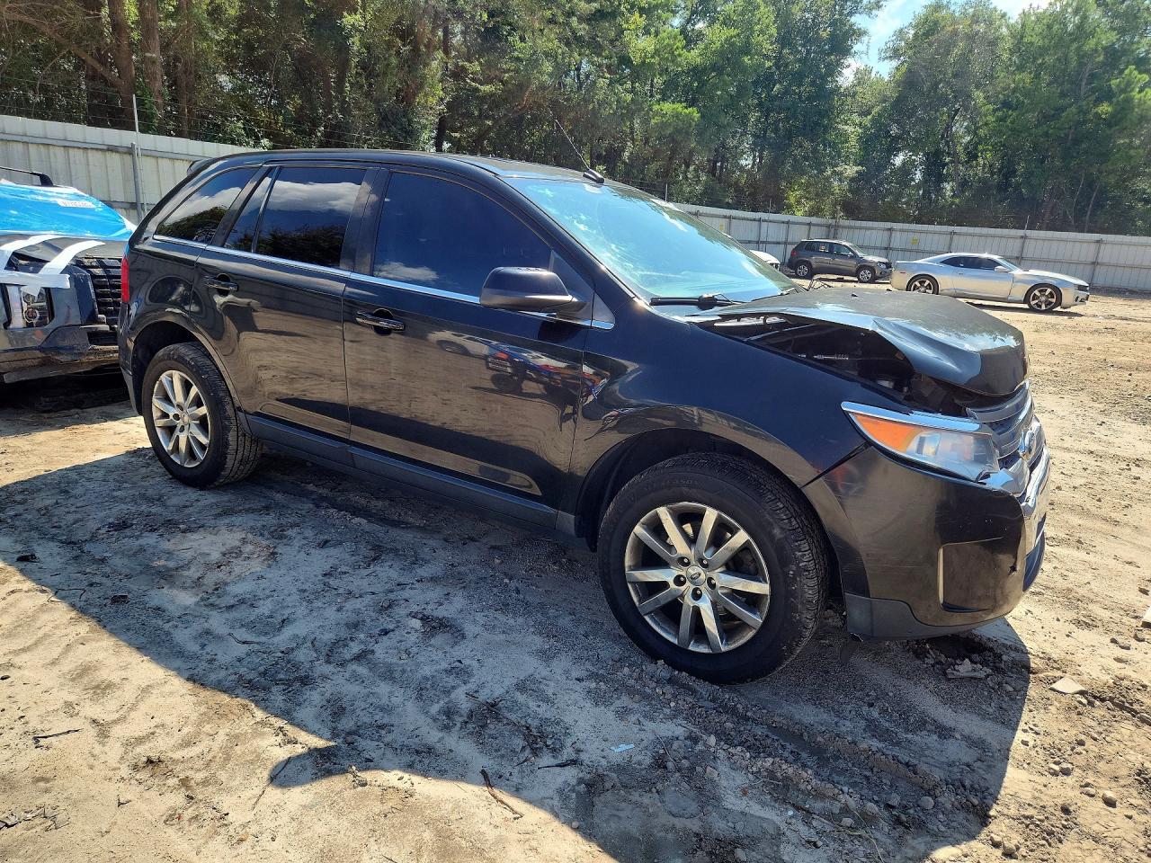 2014 Ford Edge Limited Black vin: 2FMDK3KCXEBA91140